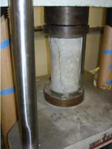 compressive strength concrete cylinder