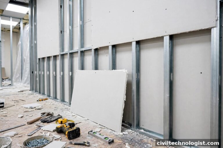 Gypsum Board (Drywall): Composition, Types & Applications