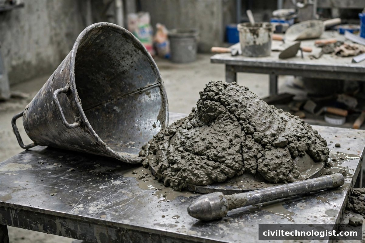 Slump Test on Fresh Concrete: Procedure, Slump Types and Interpretation